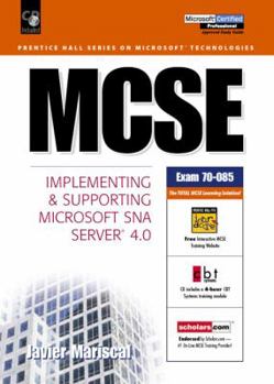 Paperback mcse-implementing_and_supporting_microsoft_sna_server_4-0 Book