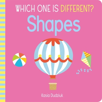 Board book Which One Is Different? Shapes Book