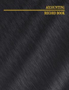 Paperback Accounting Record Book: Columnar Ruled Ledger, 5 Columns, 8.5x11 Inches, 128 Pages Book