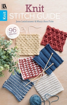 Paperback Knit Stitch Guide Book