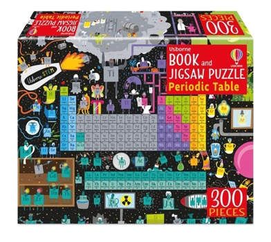 Paperback Usborne Book and Jigsaw Periodic Table Jigsaw Book