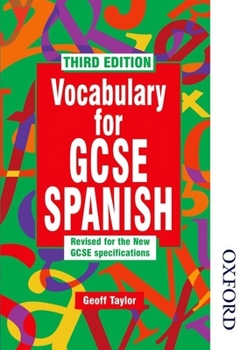 Paperback Vocabulary for GCSE Spanish - 3rd Edition Book