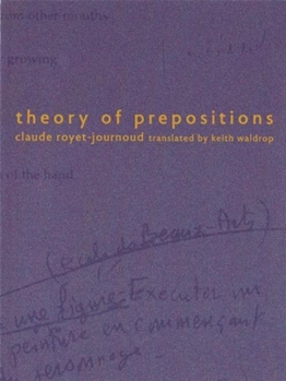 Paperback Theory of Prepositions Book