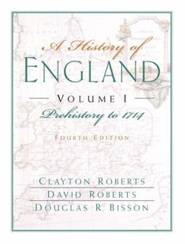 Paperback A History of England, Volume 1: Prehistory to 1714 Book