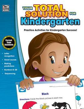 Paperback Your Total Solution for Kindergarten Workbook Book