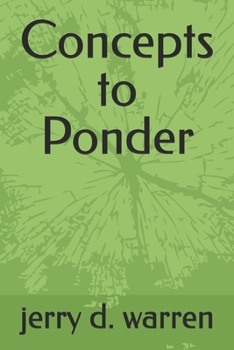 Paperback Concepts to Ponder Book