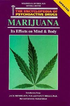 Library Binding Marijuana: Its Effects on Mind (Oop) Book