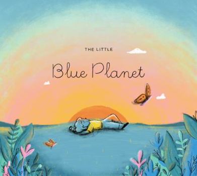 Hardcover Avocado Green Mattress: The Little Blue Planet Children's Book