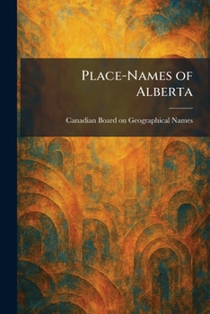 Paperback Place-Names of Alberta Book
