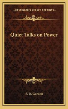 Hardcover Quiet Talks on Power Book