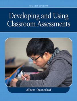 Paperback Oosterhof: Devel Using Class Asses_4 Book
