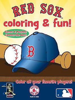 Paperback Red Sox Coloring and Fun Book