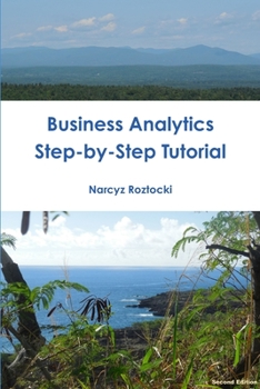 Paperback Business Analytics: Step-by-Step Tutorial Book