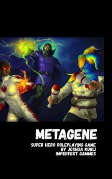 Hardcover Metagene Super Hero Roleplaying Game Book