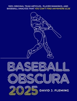 Paperback Baseball Obscura 2025 Book