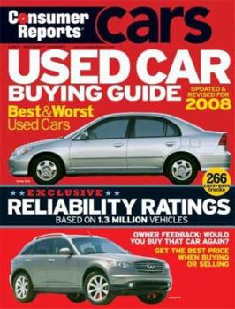 Paperback Consumer Reports: Used Car Buying Guide Best & Worst Used Cars Book