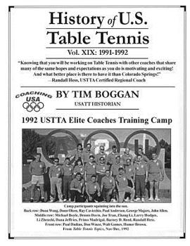 Paperback History of U.S. Table Tennis Volume 19 Book