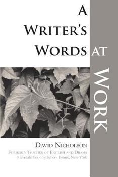 Paperback A Writer's Words at Work Book