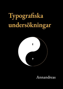 Paperback Typografiska undersökningar [Swedish] Book