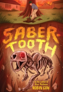 Hardcover Saber-Tooth: A Novel in Verse Book