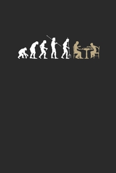 Paperback Chess Player Evolution: Graph Paper Notebook (6" x 9" - 120 pages) Chess Game Notebook for Daily Journal, Diary, and Gift Book