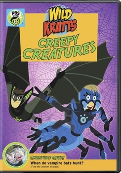 DVD Wild Kratts: Creepy Creatures Book