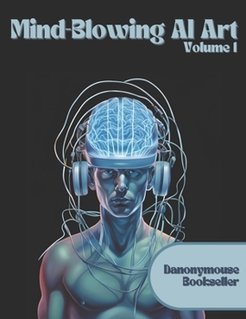 Paperback Mind-Blowing AI Art: Volume 1 Book