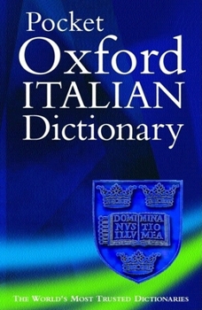 Paperback The Pocket Oxford Italian Dictionary Book