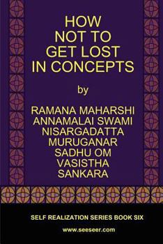 Paperback How Not to Get Lost in Concepts [Large Print] Book