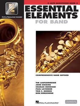 Paperback Essential Elements for Band Eb Alto Saxophone - Book 2 with Eei (Book/Online Audio) [With CD (Audio)] Book