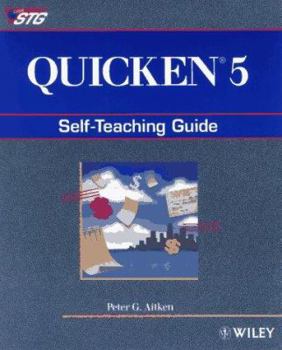 Paperback Quicken 5: Self-Teaching Guide Book