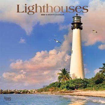 Calendar Lighthouses 2020 Square Foil Book