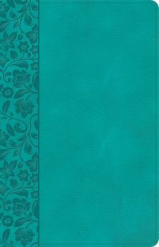 Imitation Leather NASB Large Print Personal Size Reference Bible, Teal Leathertouch, Indexed [Large Print] Book