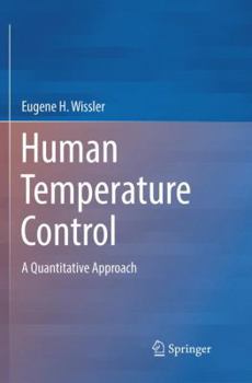 Paperback Human Temperature Control: A Quantitative Approach Book