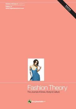 Paperback Fashion Theory, Volume 16, Issue 2: The Journal of Dress, Body & Culture Book