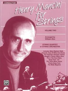 Paperback Henry Mancini for Strings, Vol 2: Conductor Book