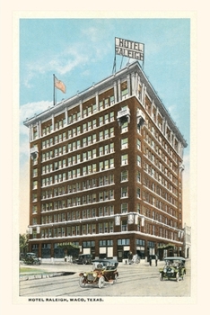 Paperback Vintage Journal Hotel Raleigh, Waco Book