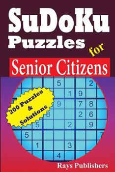 Paperback Sudoku Puzzles for Senior Citizens [Large Print] Book