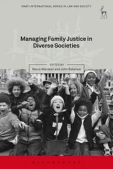 Paperback Managing Family Justice in Diverse Societies Book