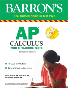 Paperback AP Calculus: With 8 Practice Tests Book