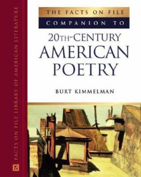 Hardcover The Facts on File Companion to 20th-Century American Poetry Book