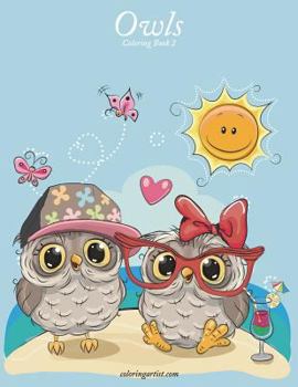 Paperback Owls Coloring Book 2 Book