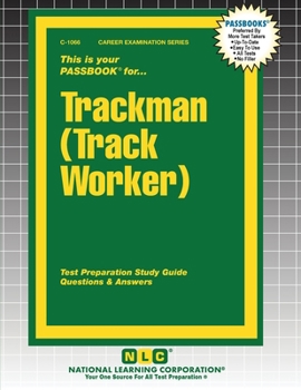Trackman (Track Worker) (Career Examination)