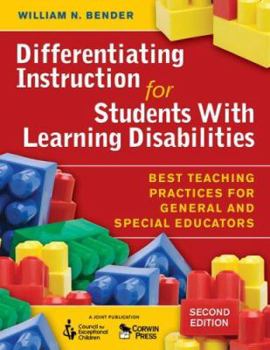 Paperback Differentiating Instruction for Students with Learning Disabilities: Best Teaching Practices for General and Special Educators Book