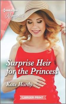 Mass Market Paperback Surprise Heir for the Princess [Large Print] Book