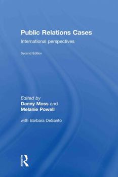 Hardcover Public Relations Cases: International Perspectives Book