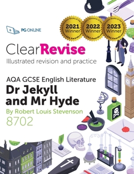 Paperback ClearRevise AQA GCSE English Literature 8702: Stevenson, Dr Jekyll and Mr Hyde: Dickens, A Christmas Carol Book