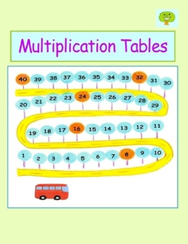 Paperback Multiplication Tables Book