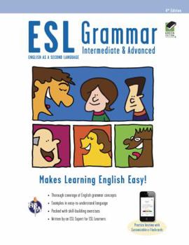 Paperback ESL Grammar: Intermediate & Advanced Premium Edition with E-Flashcards Book