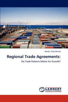 Paperback Regional Trade Agreements Book